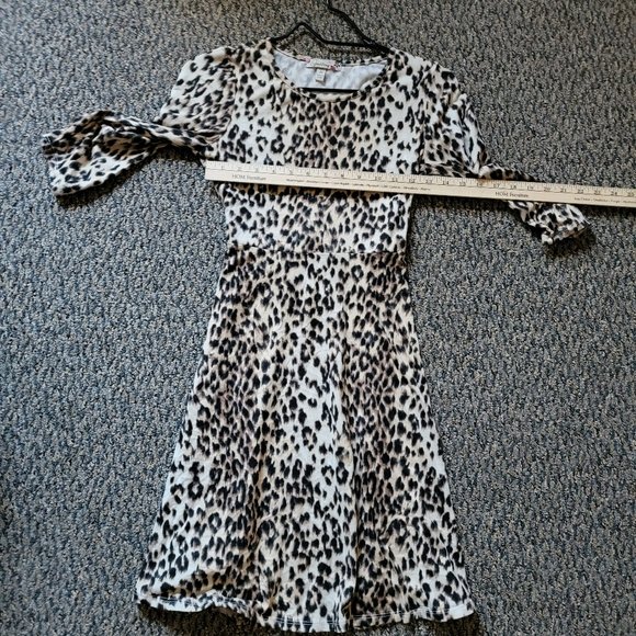 Speechless Girls Leopard Stretch Dress Size 16 - Picture 7 of 9